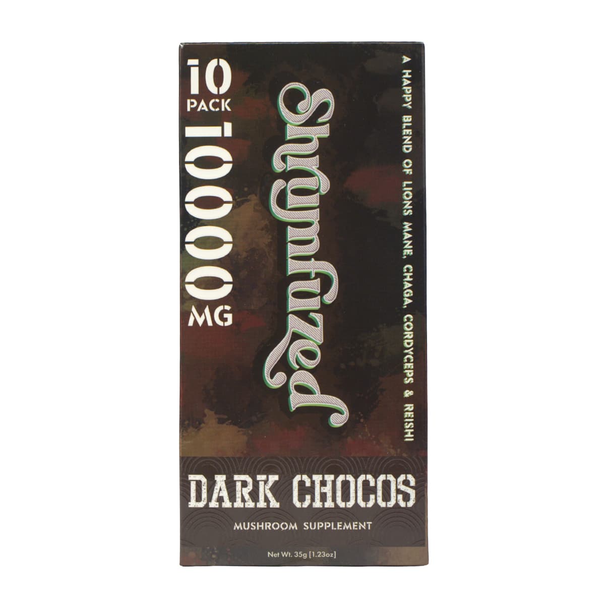 Shrumfuzed 10pk Chocolates 1000mg - Dark Chocolate  (5ct Shipper)