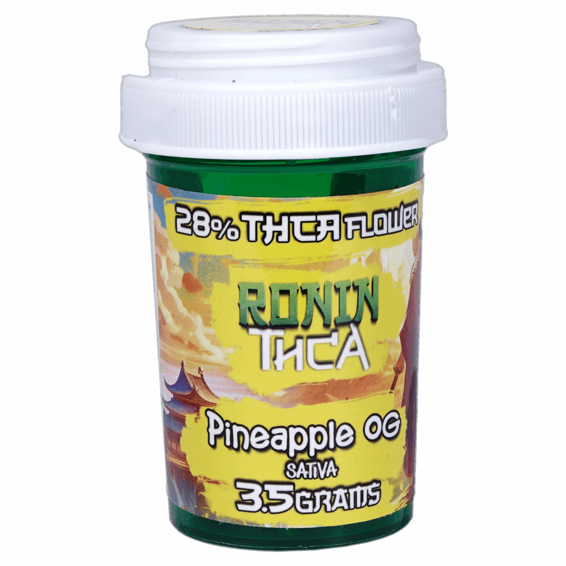 3.5g 8ct Ronin Flower Dispenser - Pineapple OG THCA
