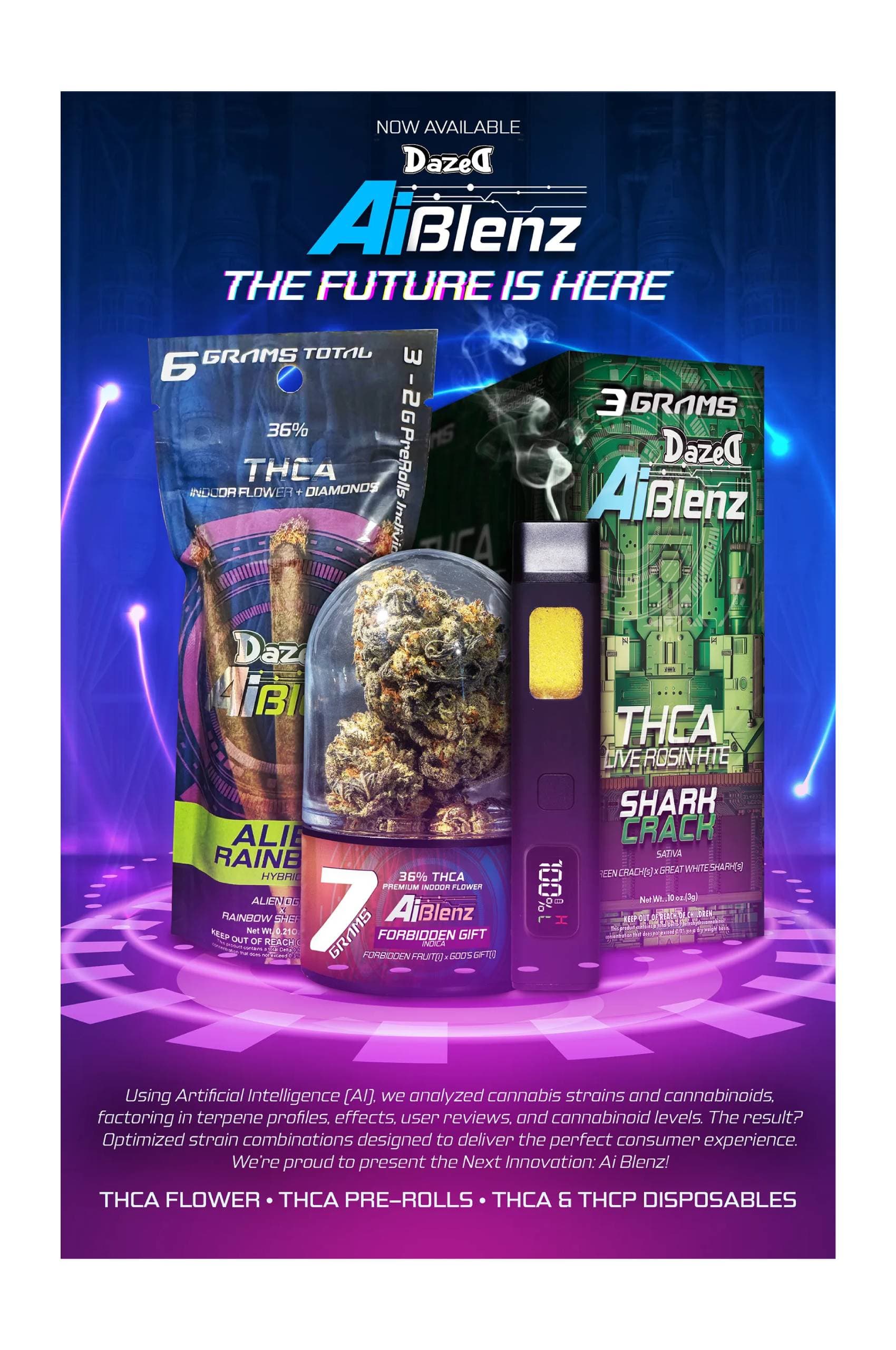 Marketing Sheet 102  - AI Blenz Product Line