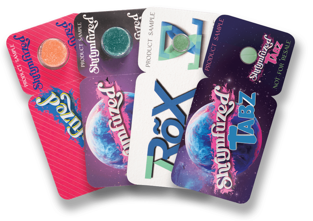 Business Card Samples 10ct Pack - Shrumfuzed Max Gummies