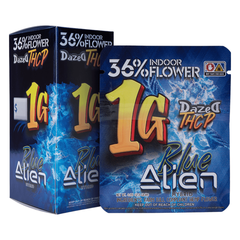 1g 24ct Flower Dispenser - Blue Alien THCP