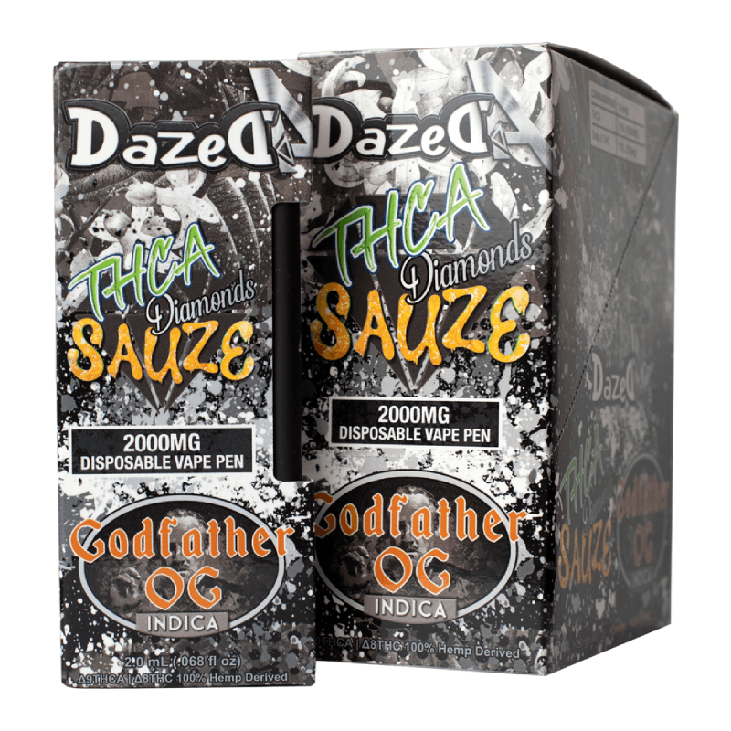 2g Disposable - Godfather OG THC-A (5ct Shipper)