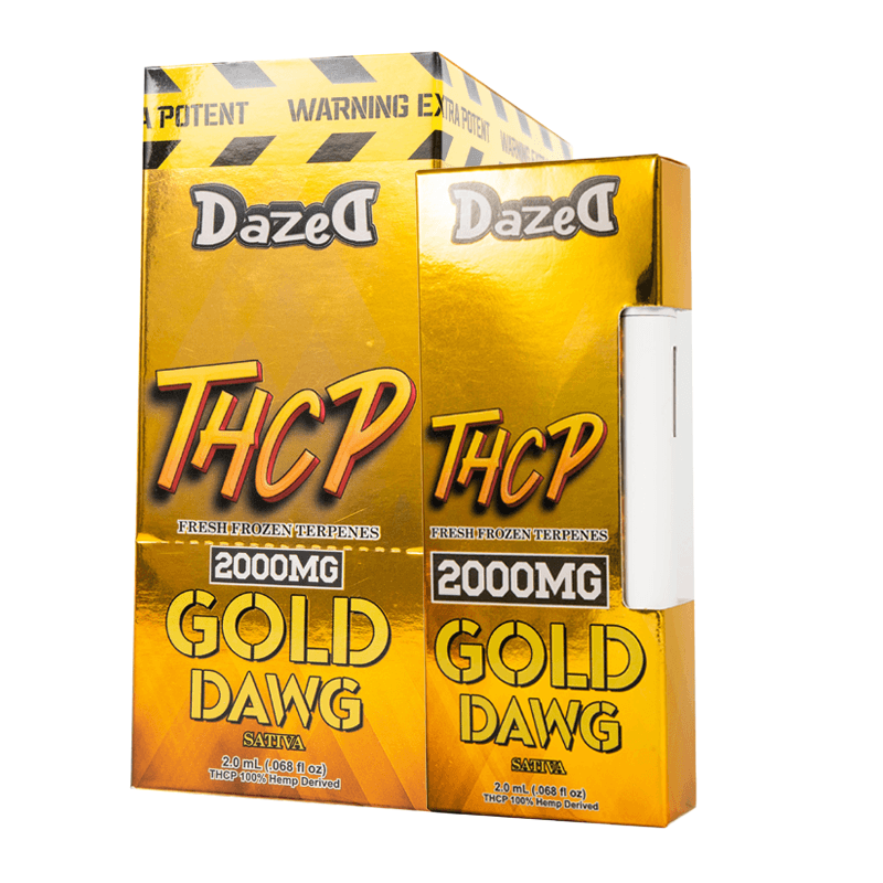 2g Disposable - Gold Dawg THCP (5ct Shipper)