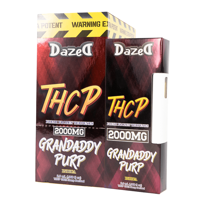 2g Disposable - Grandaddy Purp THCP (5ct Shipper)