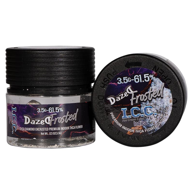 3.5g 5ct Frosted Flower Dispenser - ICC THCA
