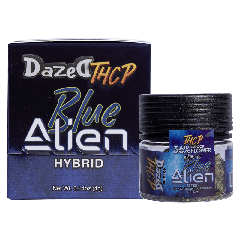 4g 5ct Flower Jar Dispenser - Blue Alien THCP