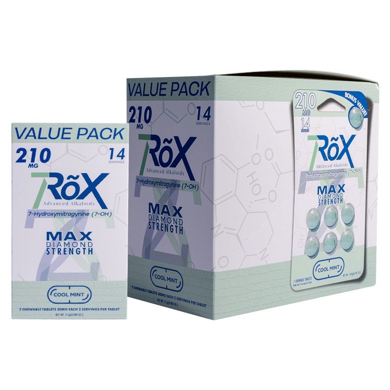 7Rox 7pk 210mg Tablets - Cool Mint (10ct Display)