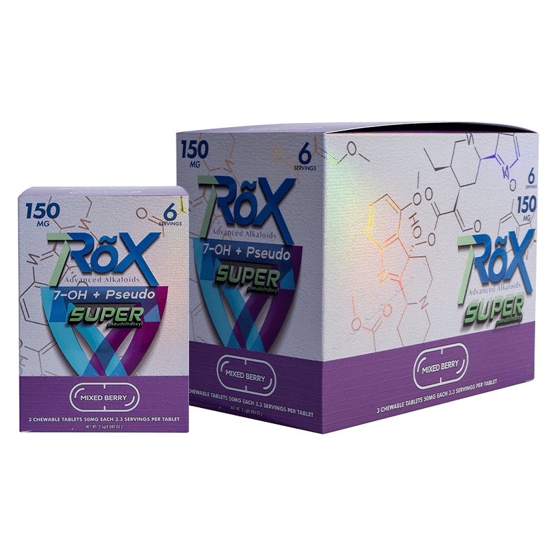 7Rox Super 3pk 150mg Tablets - Mixed Berry (10ct Display)