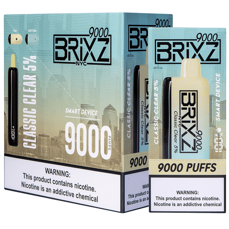 Brixz - Classic Clear 5% (5ct Shipper)