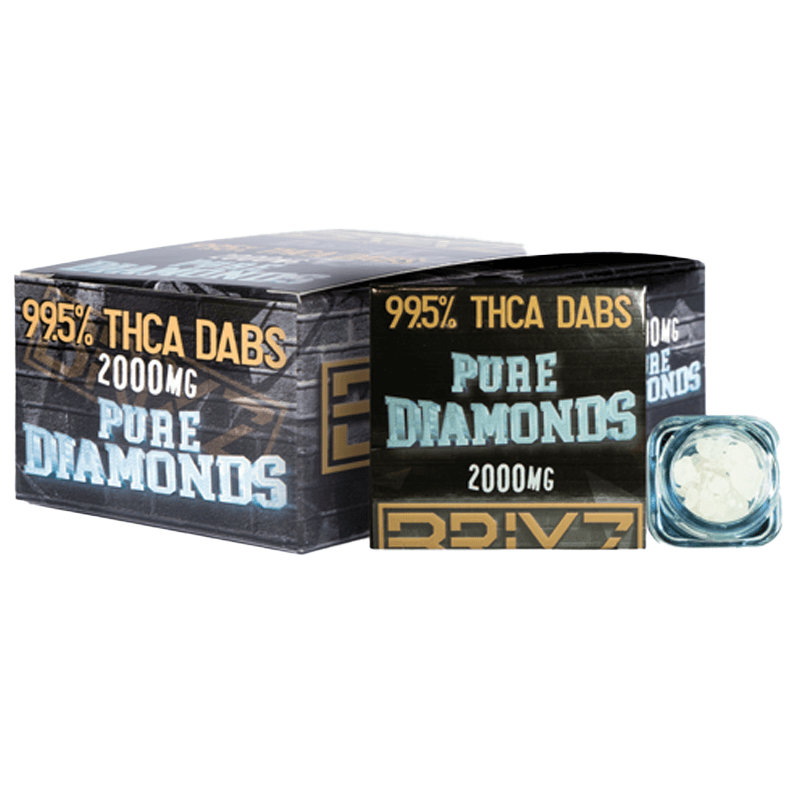 Brixz Dabs 2g - Pure Diamonds THCA (4ct Shipper)