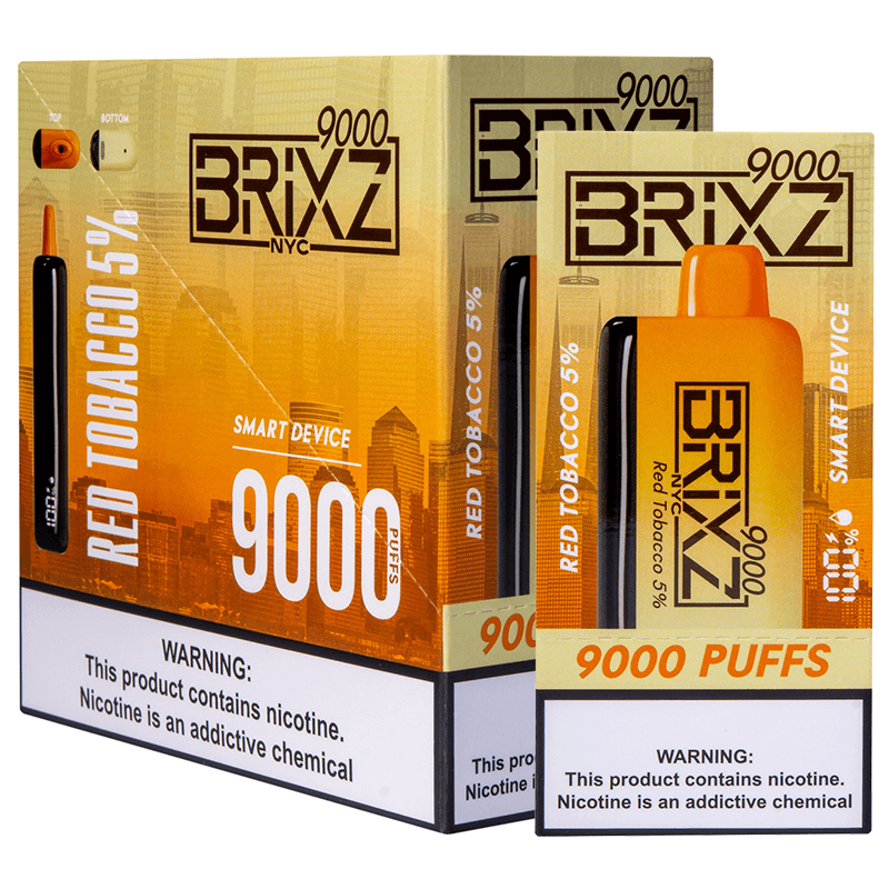 Brixz - Red Tobacco (5ct Shipper)