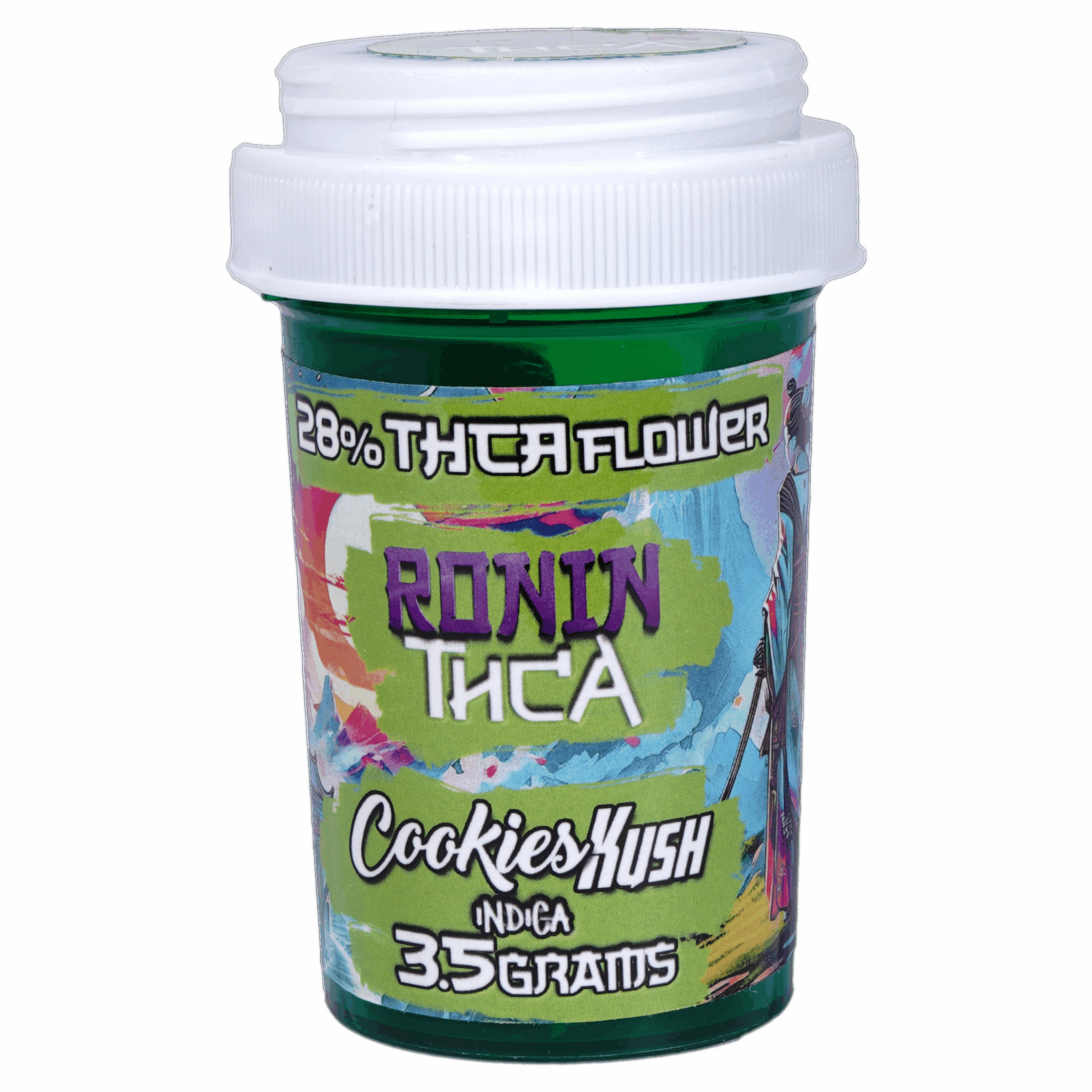 3.5g 8ct Ronin Flower Dispenser - Cookies Kush THCA