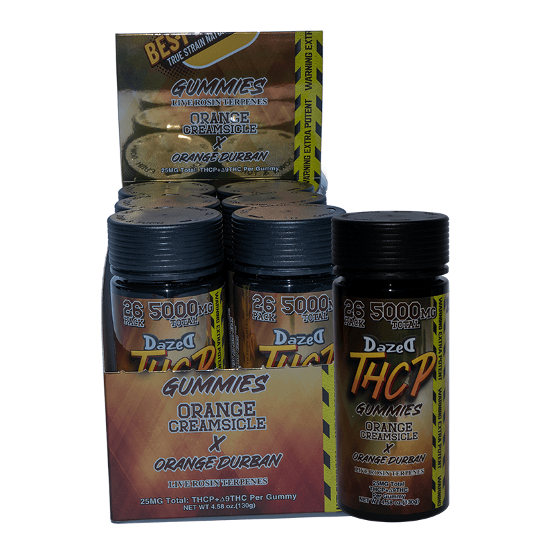 Gummy 193mg - 26 Pack Orange Creamsicle THCP (6ct Shipper)
