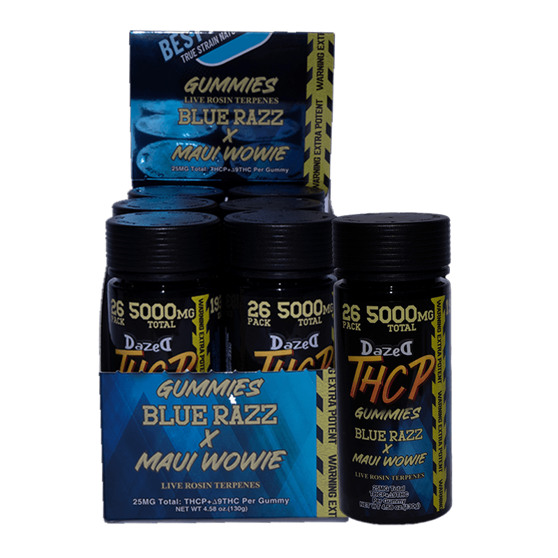 Gummy 193mg - 26 Pack Blue Razz THCP (6ct Shipper)