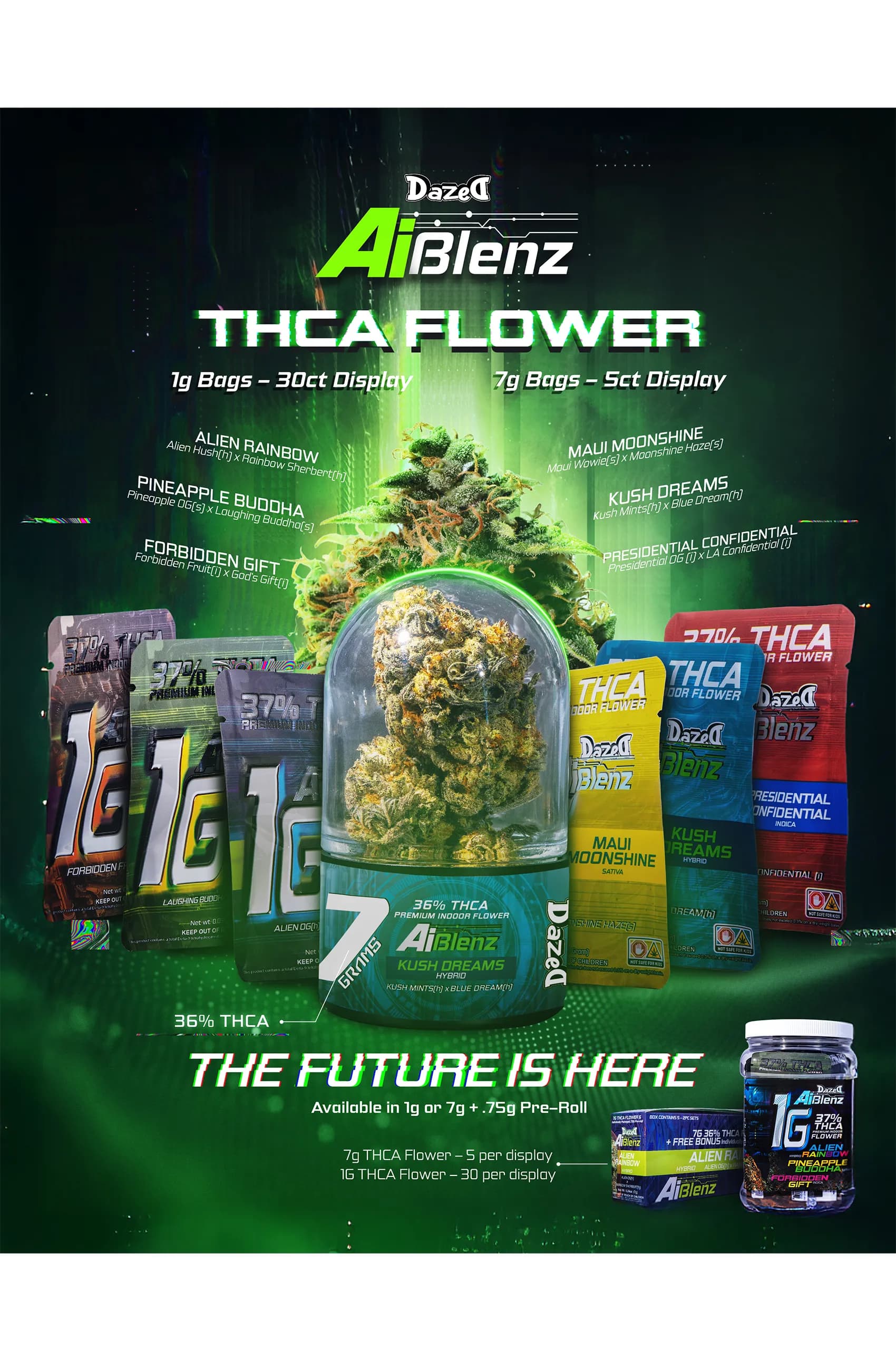 Marketing Sheet 106 - AI Blenz THCA Flower