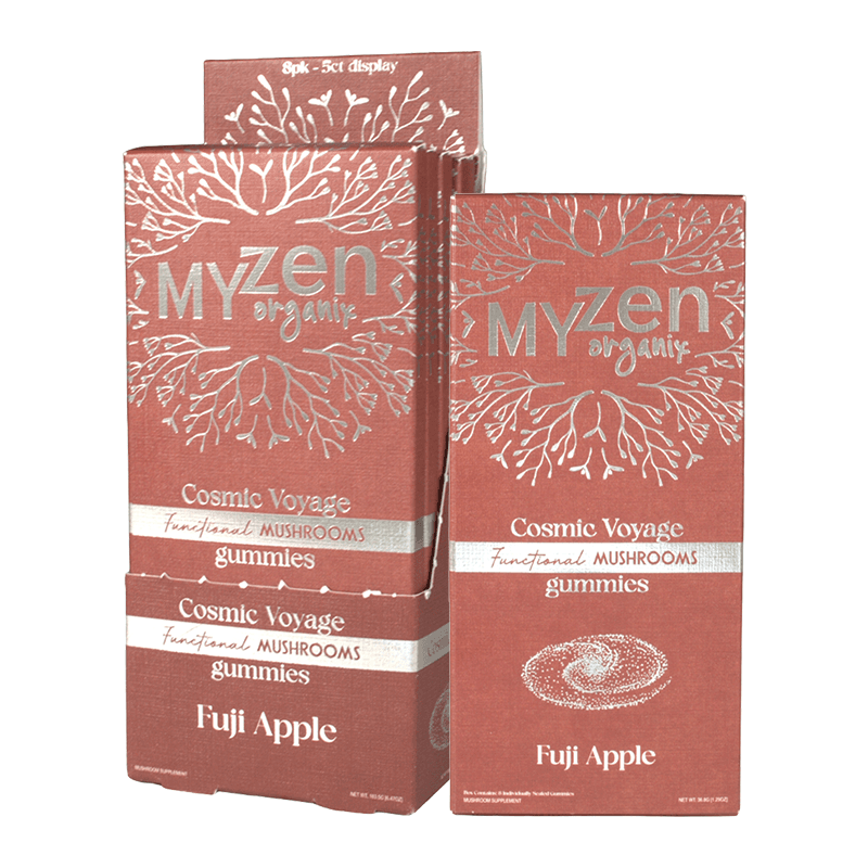 MyZen 8pk 750mg Cosmic Voyage Gummy - Fuji Apple (5ct Display)