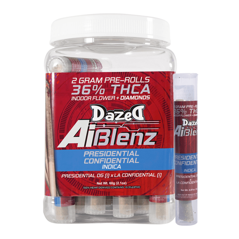 Preroll 2g - Presidental Confidential AI Blenz THCA (30ct Display)