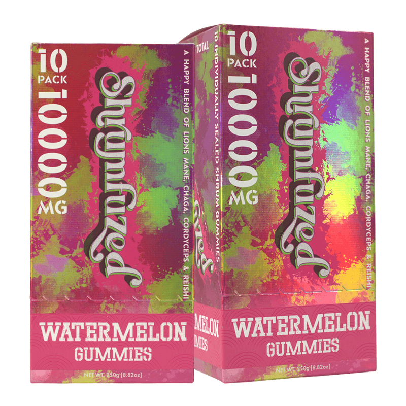 Shrumfuzed 10pk Gummies 1000mg - Watermelon (5ct Shipper)