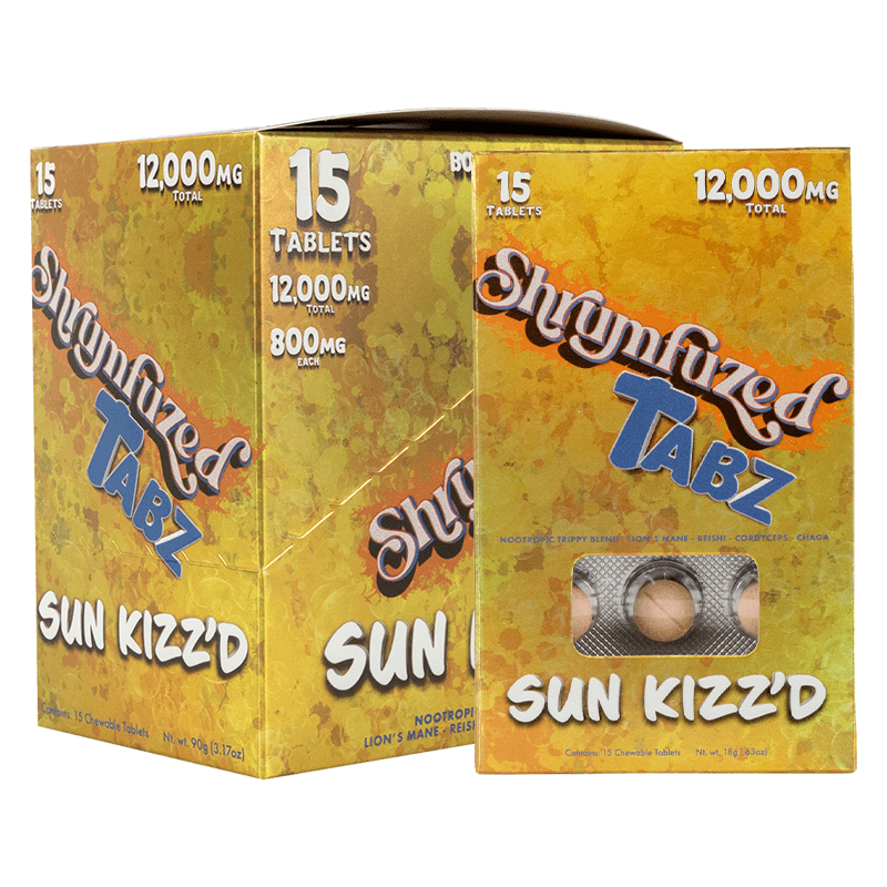 Shrumfuzed Tabz 15pk Tablets 800mg - Sun Kizzd (5ct Display)