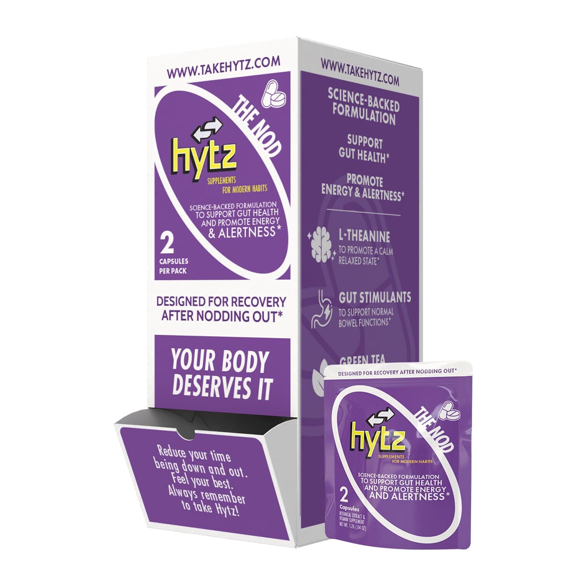 Hytz 2pk Capsules - The NOD (25ct Display)