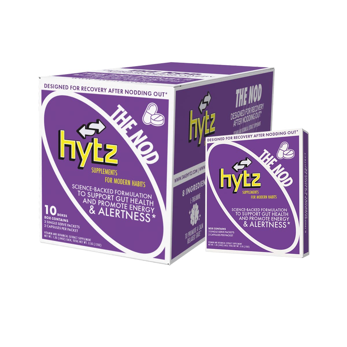 Hytz 2pk 3ct Capsules - The NOD (10ct Display)