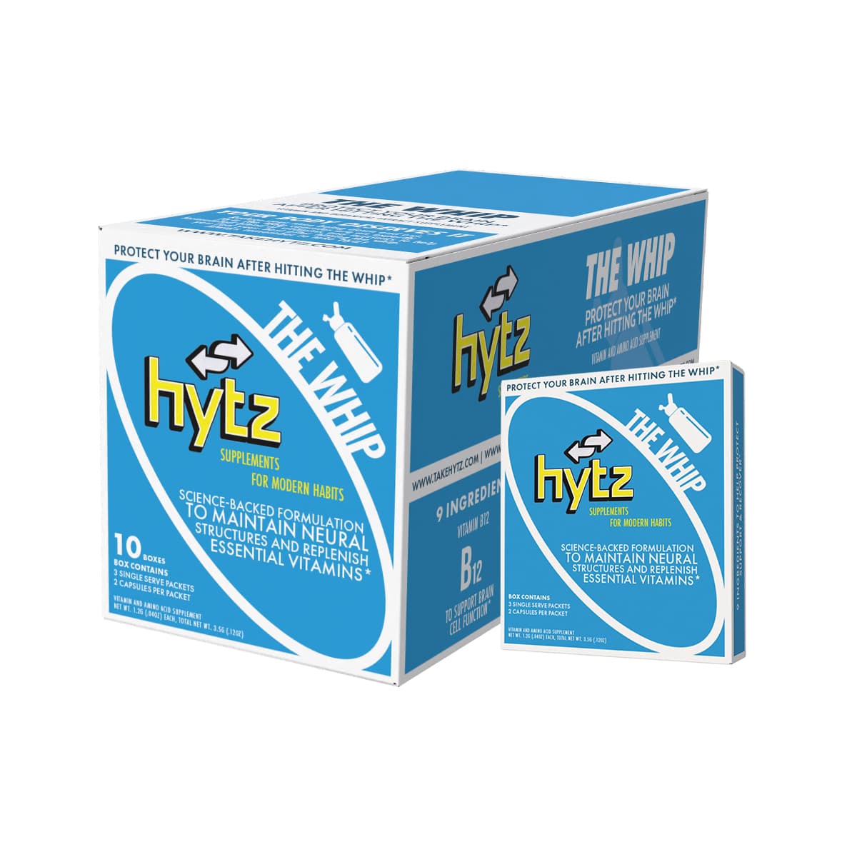 Hytz 2pk 3ct Capsules - The WHIP (10ct Display)