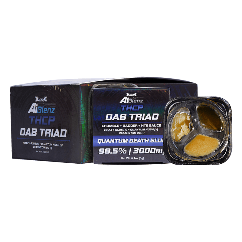 Tri-Dab 3g - Quantum Death Glue AI Blenz THCP (4ct Shipper)