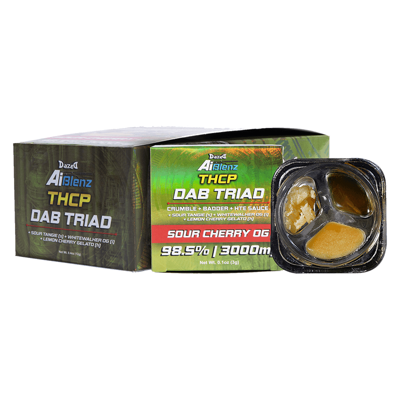 Tri-Dab 3g - Sour Cherry OG AI Blenz THCP (4ct Shipper)